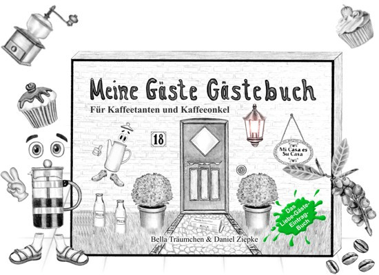 schönes Gästebuch Kaffeeklatsch Geschenk